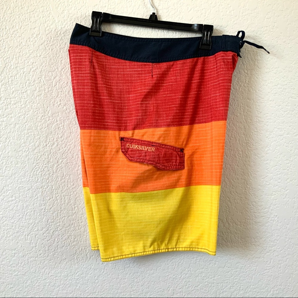 Quicksilver Wide Stripe Board Shorts